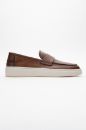 Erkek Deri Loafer Ayakkabı TABA FLOTER GLR2529491